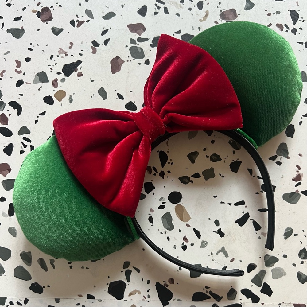 Christmas Velvet Mouse Ears